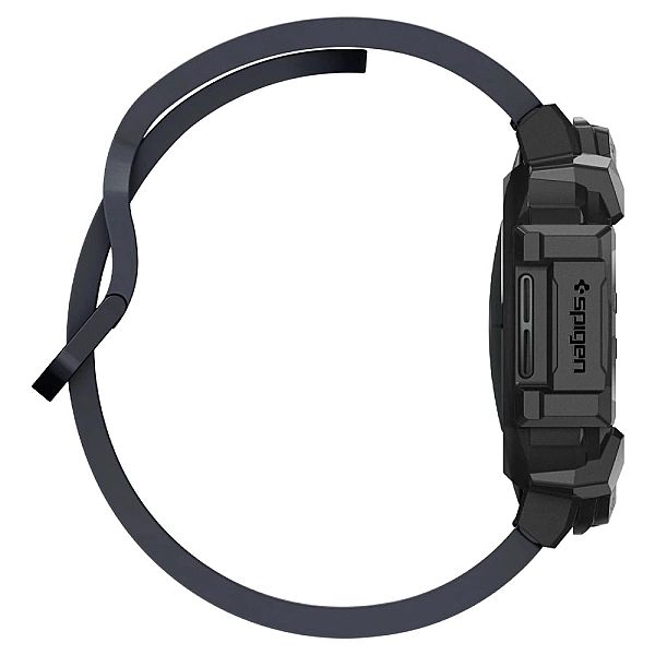 Etui Spigen Rugged Armor na Samsung Galaxy Watch 7 (44 mm) - czarny ma