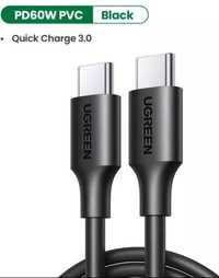 Зарядный кабель: Type-C, Micro USB, Lightning (1м) Новый