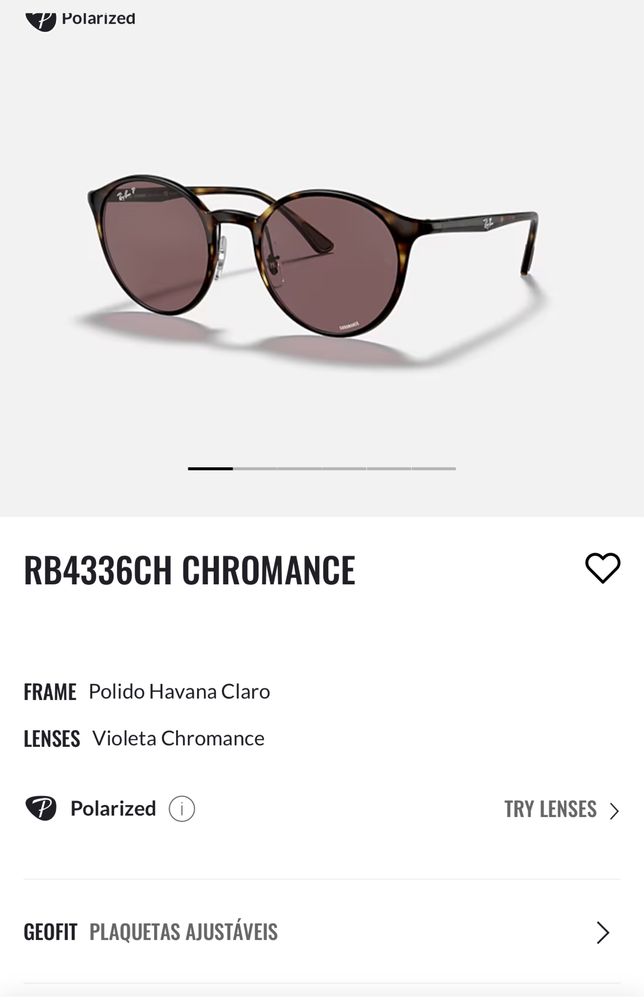 Óculos Ray-Ban RB4336CH CHROMANCE