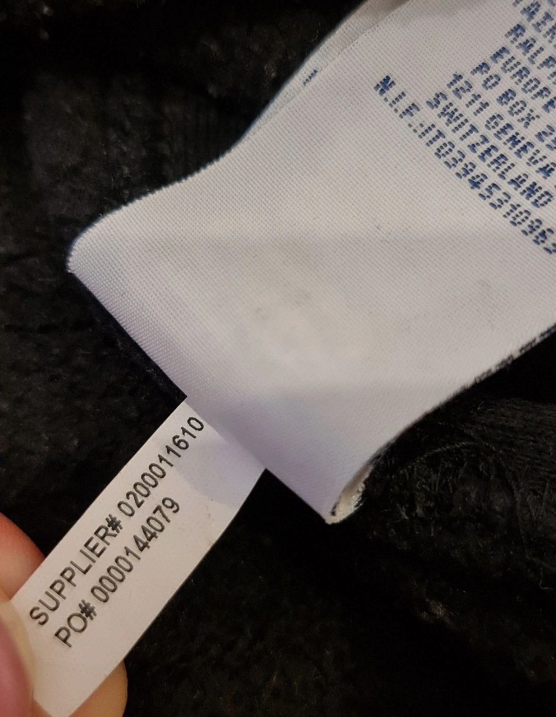 Bluza Polo Ralph Lauren Rozmiar XS / S Czarna Oryginalna zip z kapture