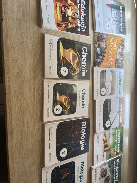 Książki do 1 branżowej