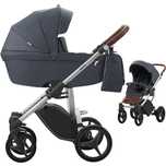 Bebetto Luca 2w1 grafit spacerówka gondola