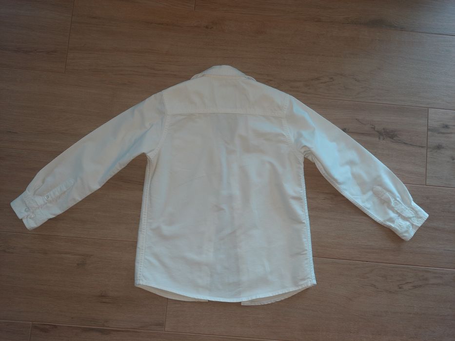 Koszula chłopięca biała 128 SMYK