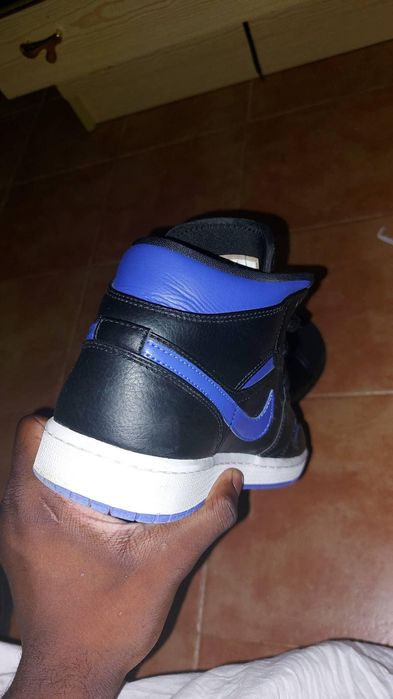 Jordan mid 1 hyper blue 2020