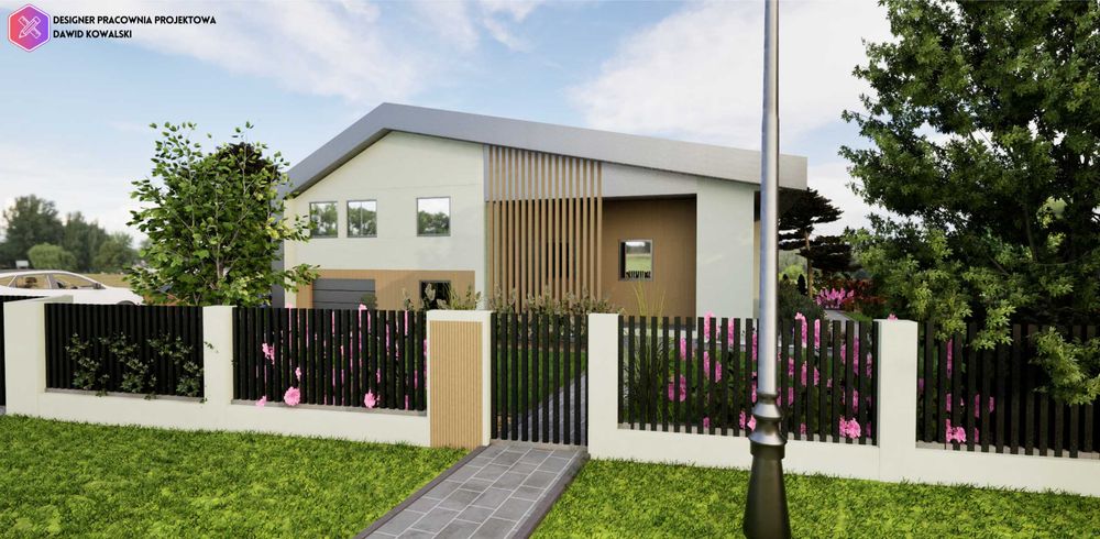 Wykonam projekt ogrodu, kostki brukowej, tarasu, rabaty