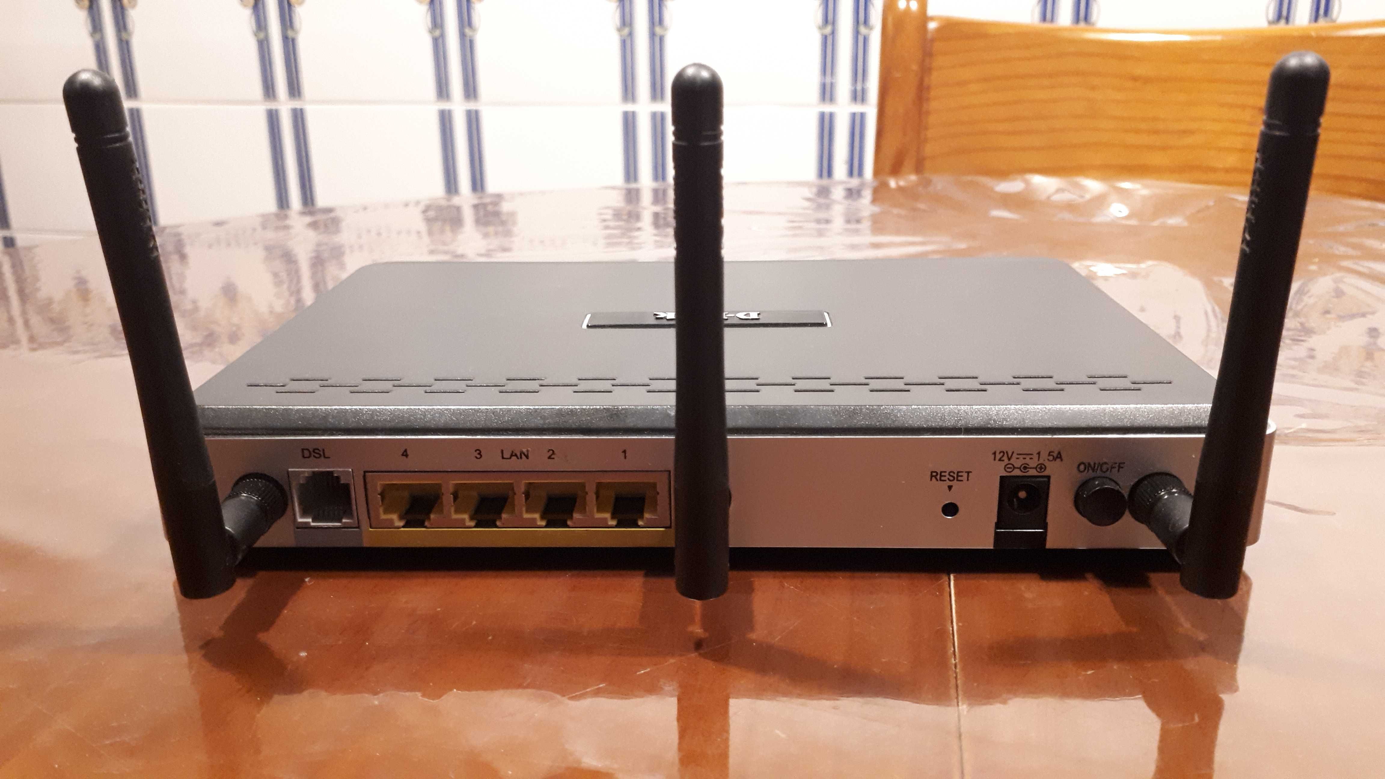 Router Thomson TG784 e D-Link DSL-2740