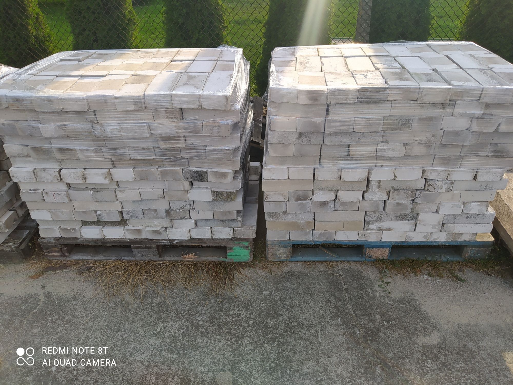 Biała cegła 2500 sztuk