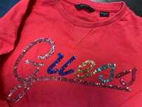 Guess bluza Rozowa pink dres dresowa cekiny 134 140