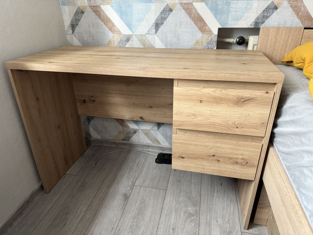 Biurko z szufladami Vello dąb artisan