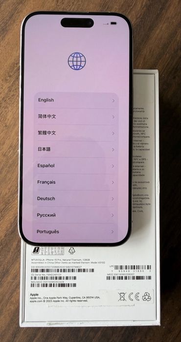 iPhone 15 Pro 128gb 89% bateria