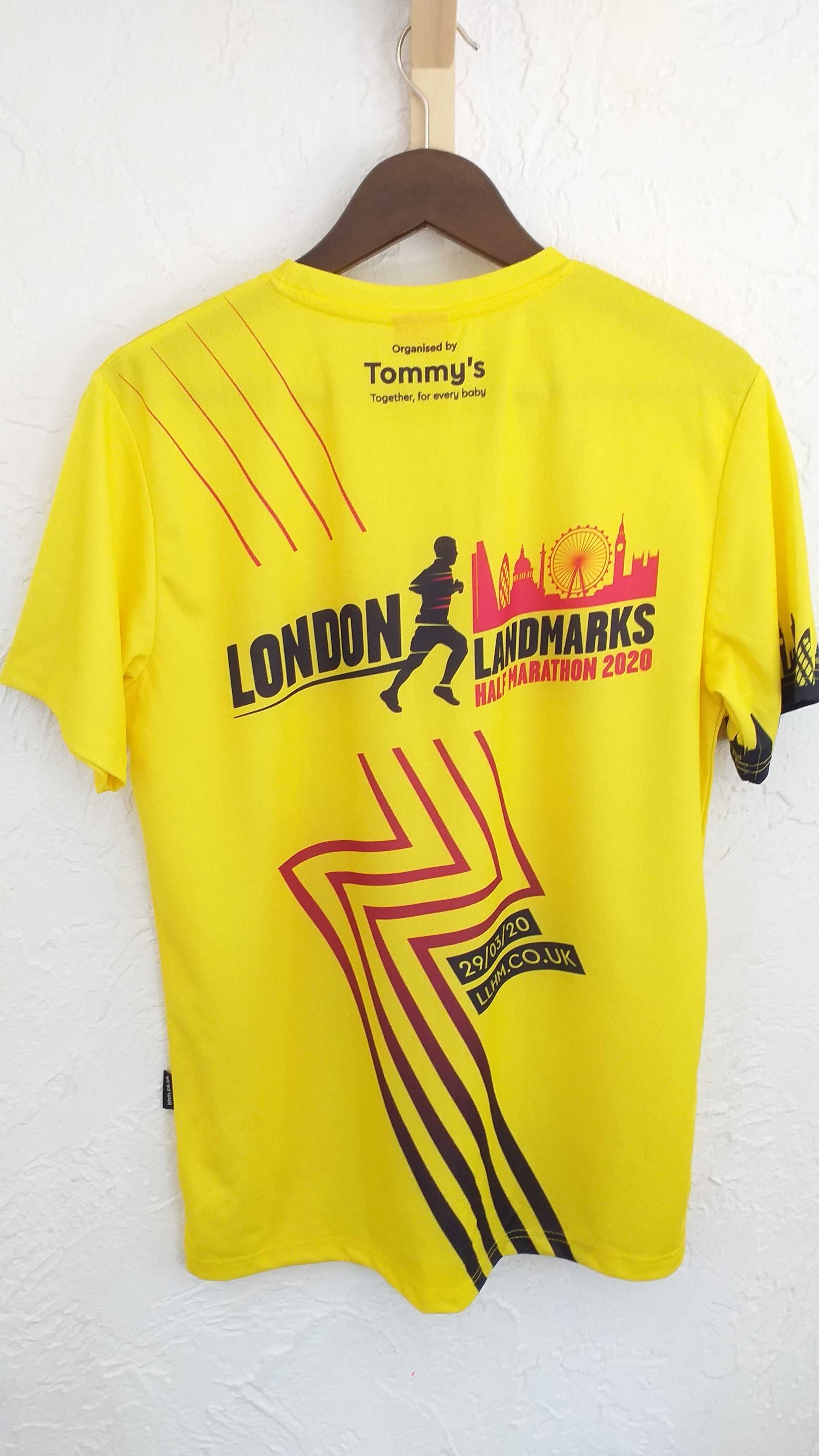 NOWY T-shirt London Landmarks Half Marathon 2020 półmaraton Londyn M