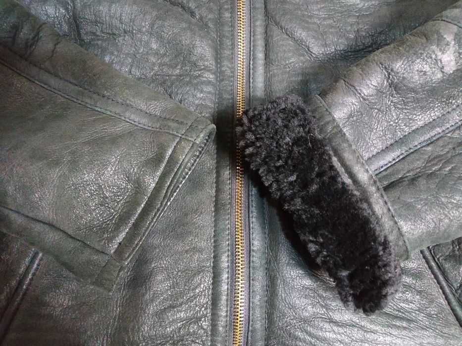 Дублянка чоловіча на натуральній овчині пілот типу B-3 р-р прибл. L