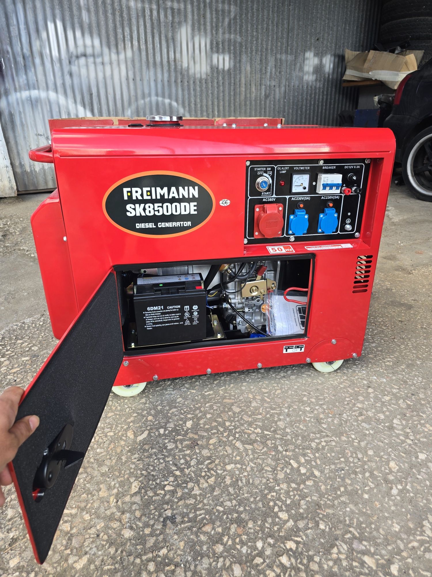 Gerador Diesel 8500 watts novo