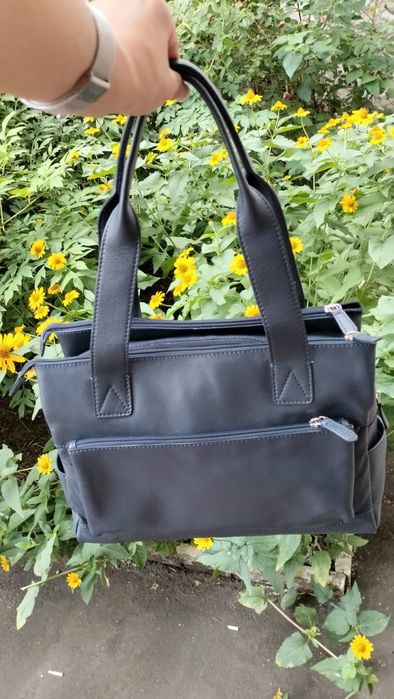 Сумка кожанная ,новая женская