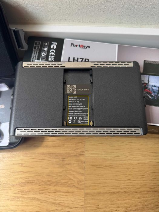 Monitor Portkeys LHP7 - NOVO 100% - Nunca Usado