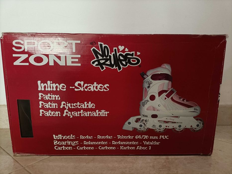 Patins em linha para criança
