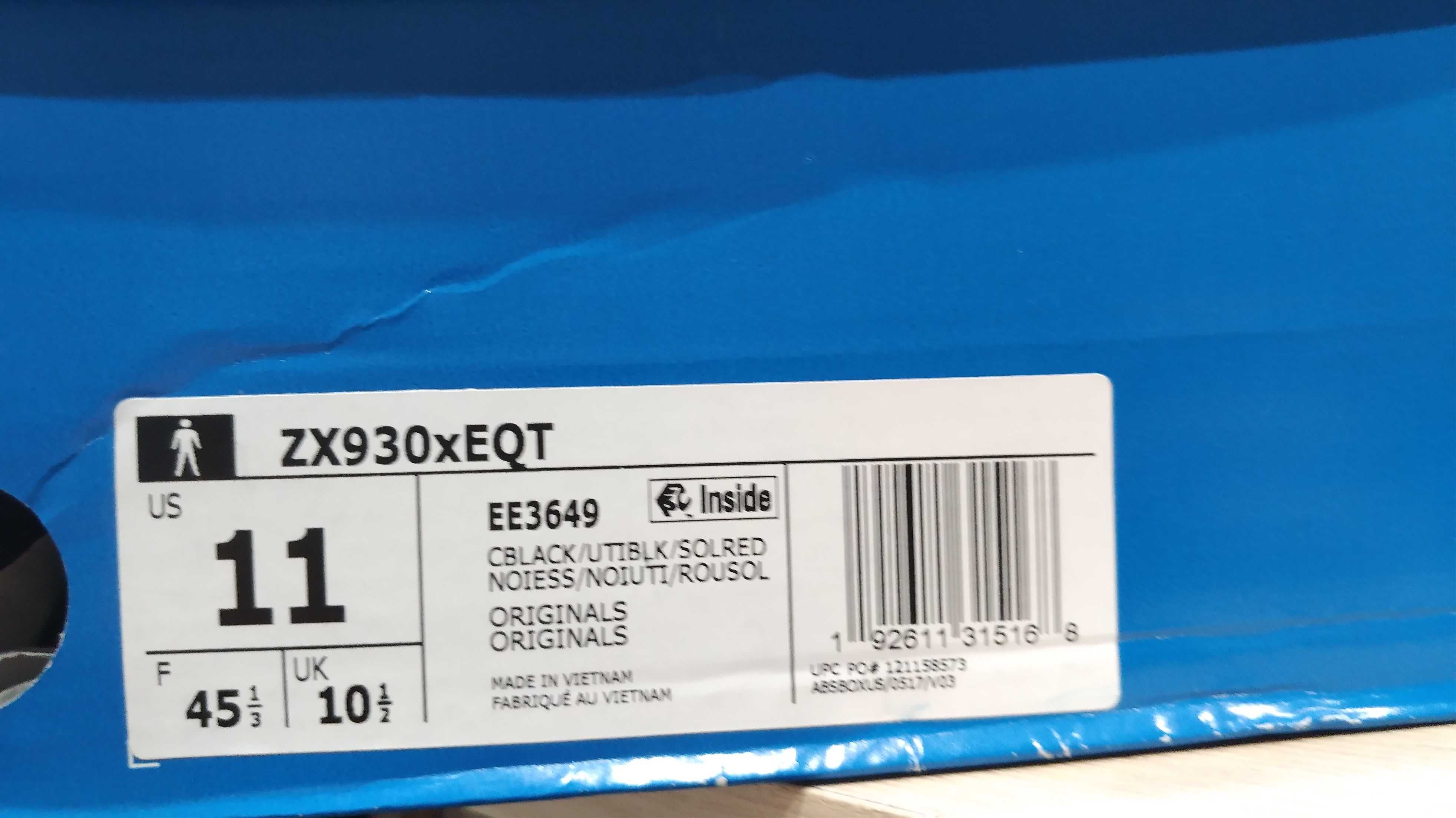 Кроссовки adidas Originals ZX930 x EQT BOOST "Never Made Pack" EE3649