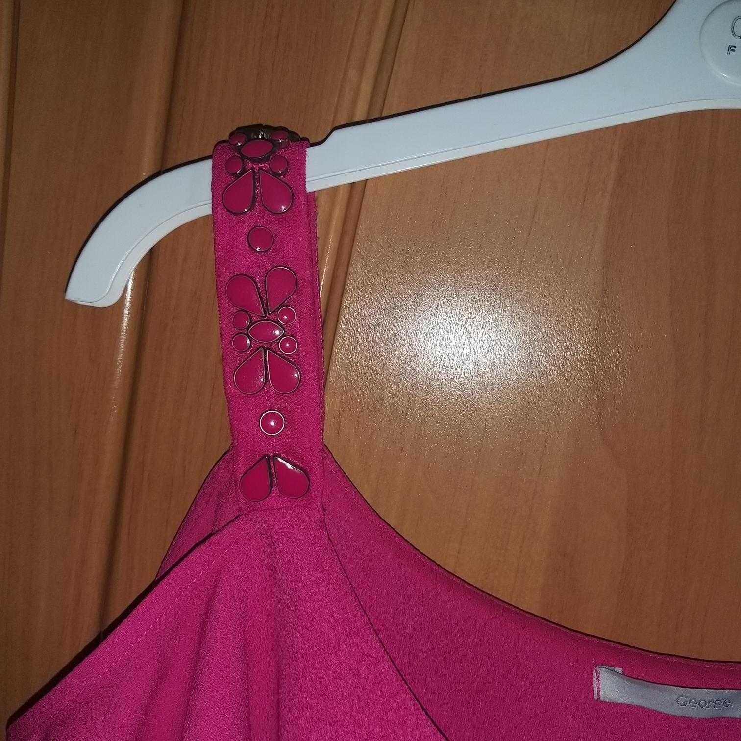 Bluzka hiszpanka firmy George roz  40  kolor rozowy