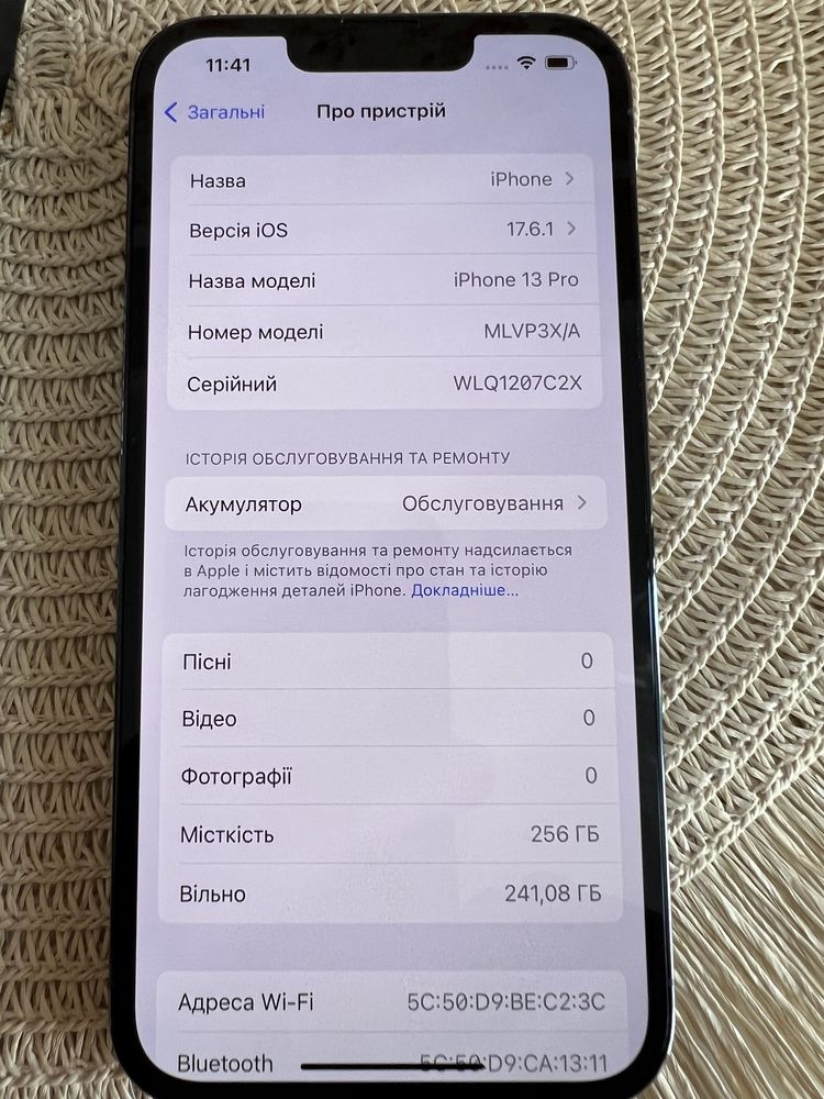Продам iphone 13pro 256gb
