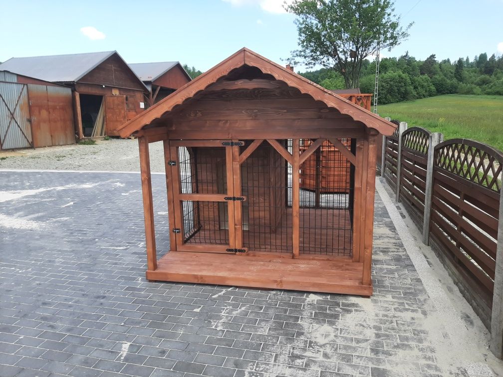 Buda dla psa kojec