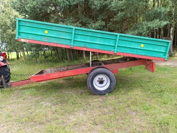 Sprzedam przyczepę jednoosiową 3,5t