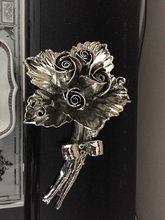 Flor-Marchetti Preziosi Artistici-Argento Laminato Recanati Itália