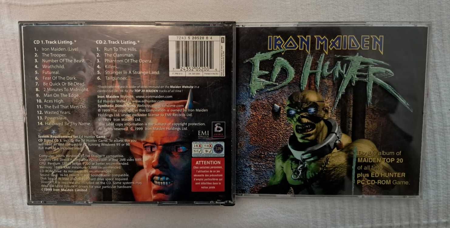 Iron Maiden - Ed Hunter (1999) - 3CDs + CDROM