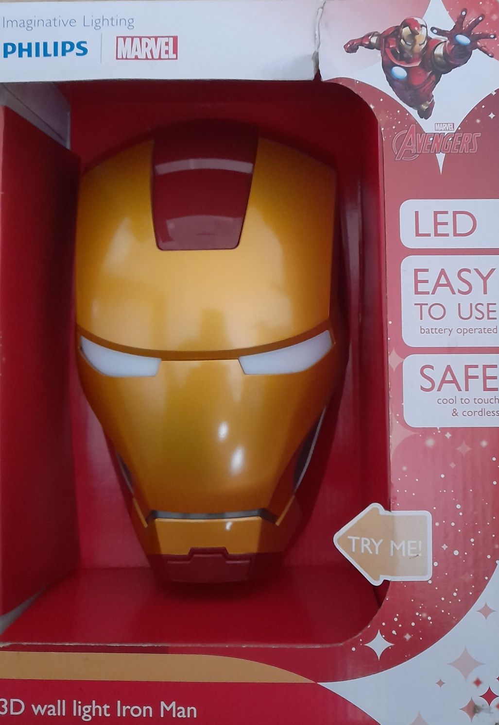 Lampa Kinkiet Philips Iron Man