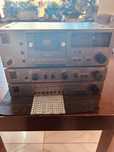 Mini wieza Diora. Unitra Wzmacniacz PW 3015 Deck M 3016 Tuner T 3016