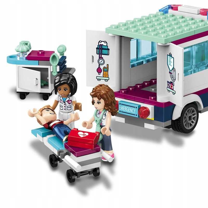 871EL. Nowy Zestaw Szpital w Heartlake do LEGO Friends 41318