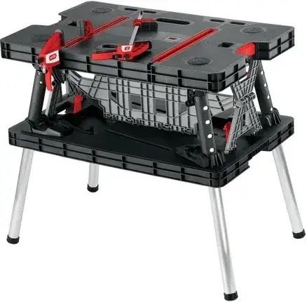 Верстак, стіл переносний Keter Folding Work Table +2 струпцини