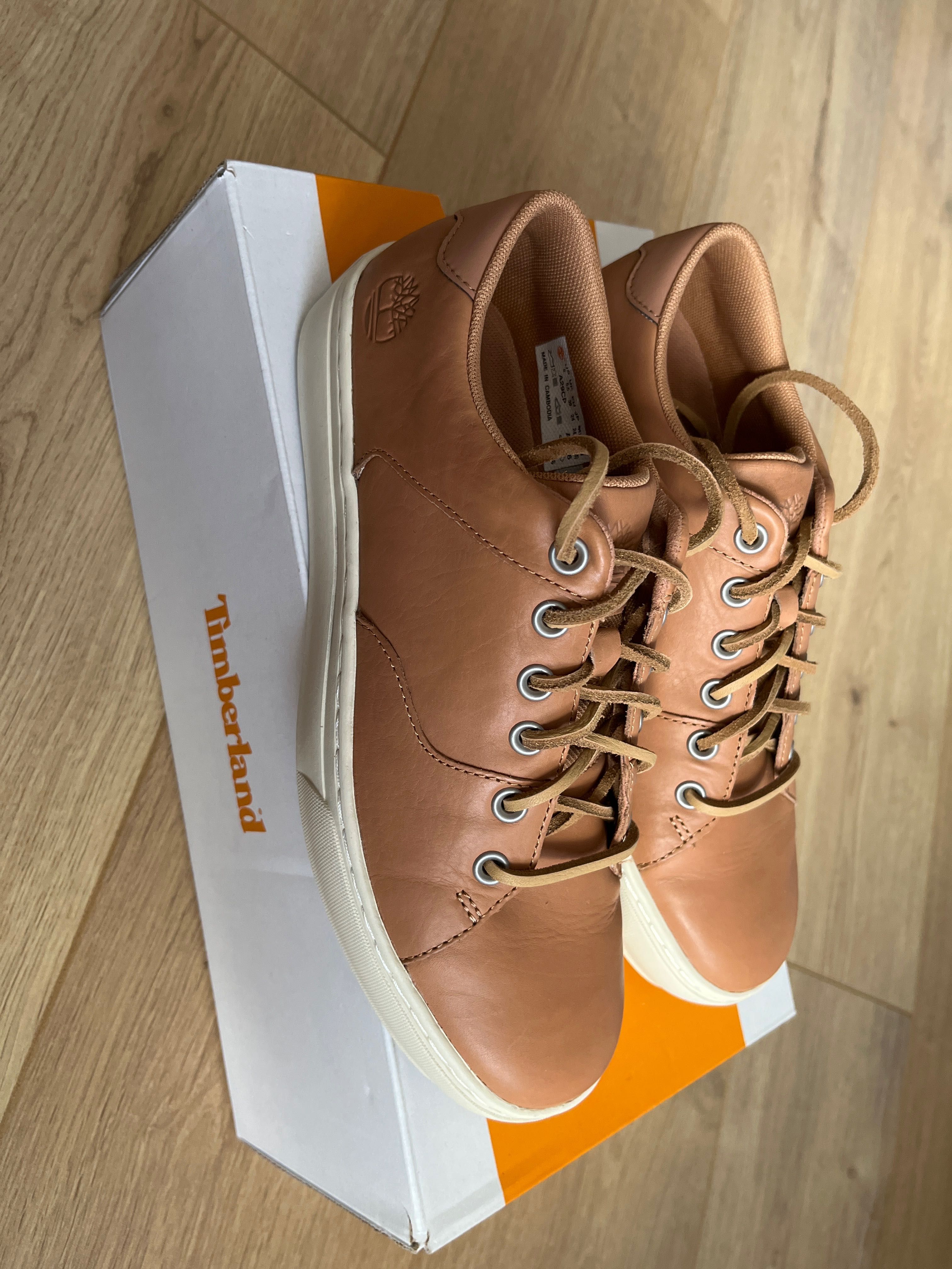 Timberland nowe skórzane buty rozm. 39 męskie unisex sneakersy półbuty