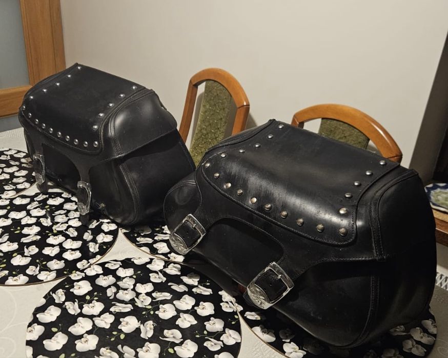 Kufry yamaha chopper komplet