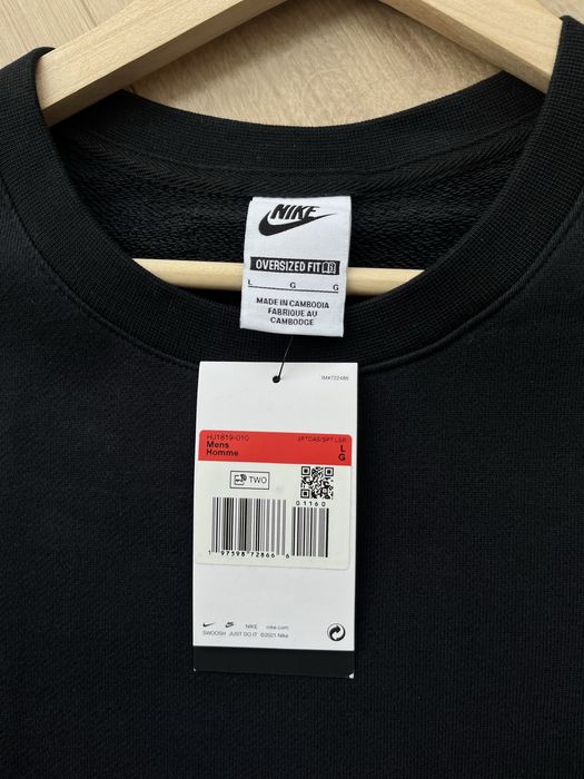 Оригінал Nike NSW Club Fleece Sweatshirt Свитшот Кофта HJ1819 Мужской