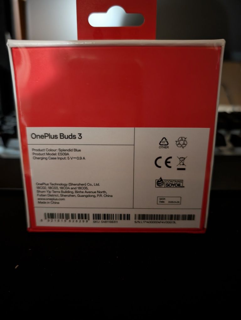 Наушники OnePlus buds 3
