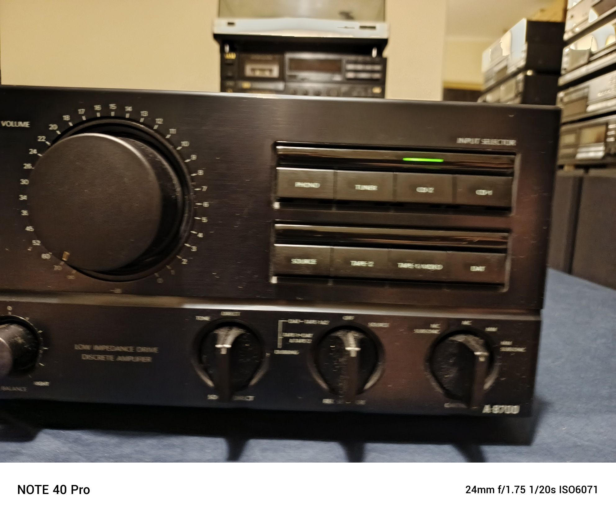 Onkyo integra wzmacniacz.