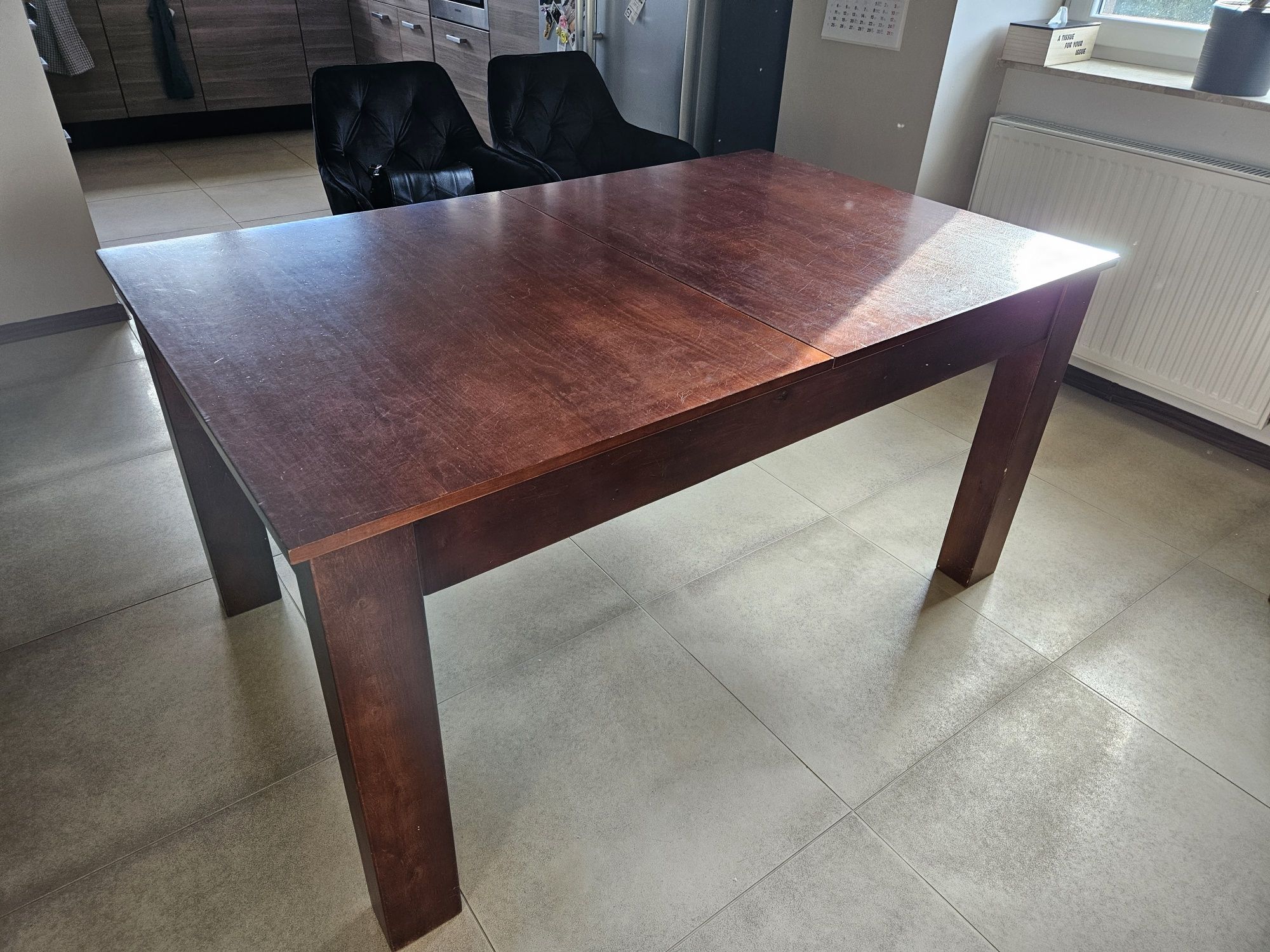 Stół do jadalni rozkładany- lite drewno. 150 -260 cm