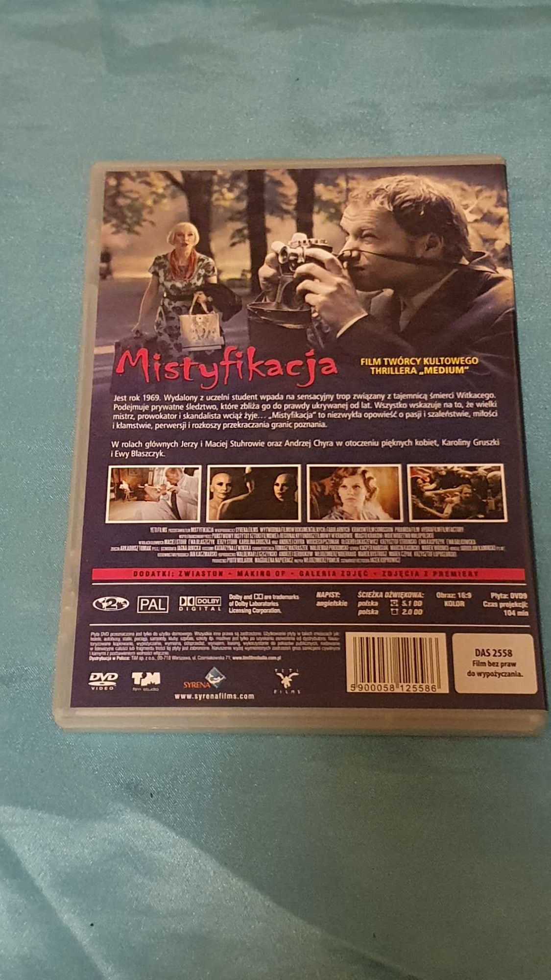 Mistyfikacja  DVD  reż. Jacek Koprowicz