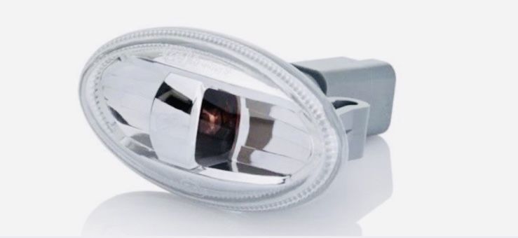 повторители поворотов на крило Citroen C1 C2 C3 C5 освітленяМот