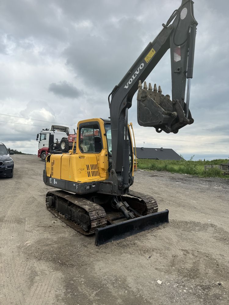 Koparka gasienicowa volvo ec55 rok 2011 jcb 8052 kubota zamiana