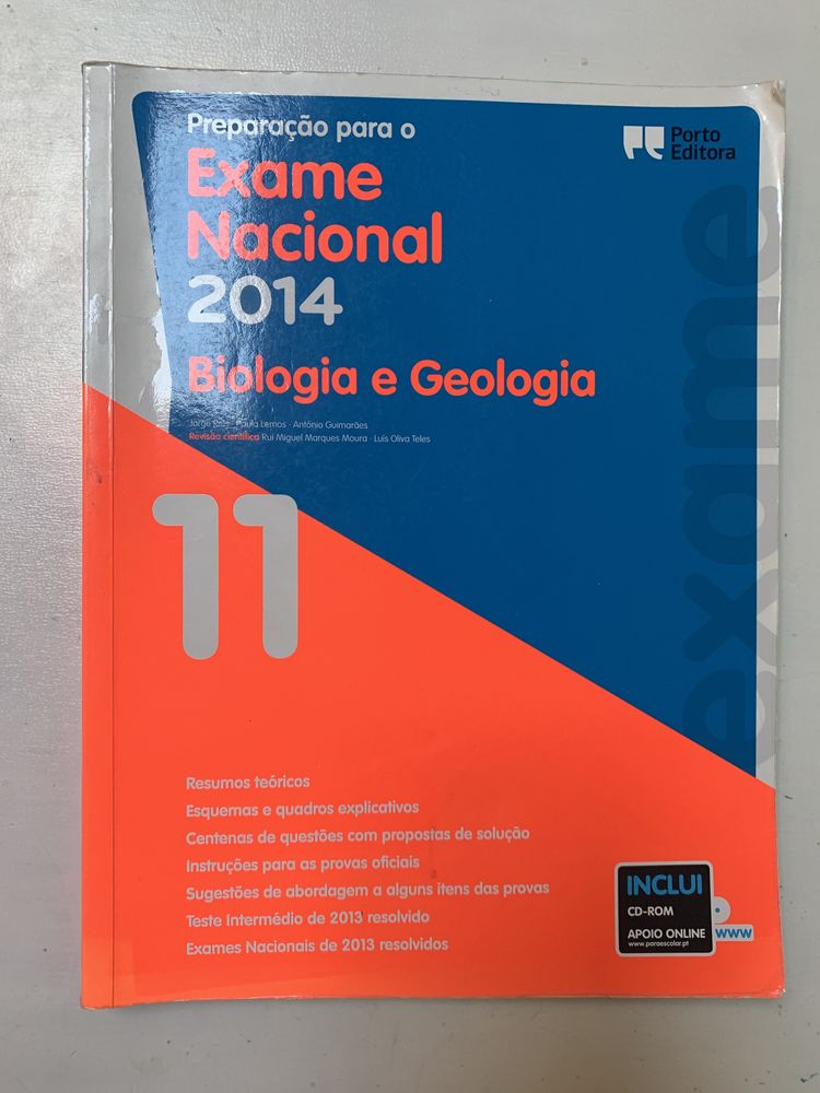 Preparação Exame Nacional Biologia e Geologia