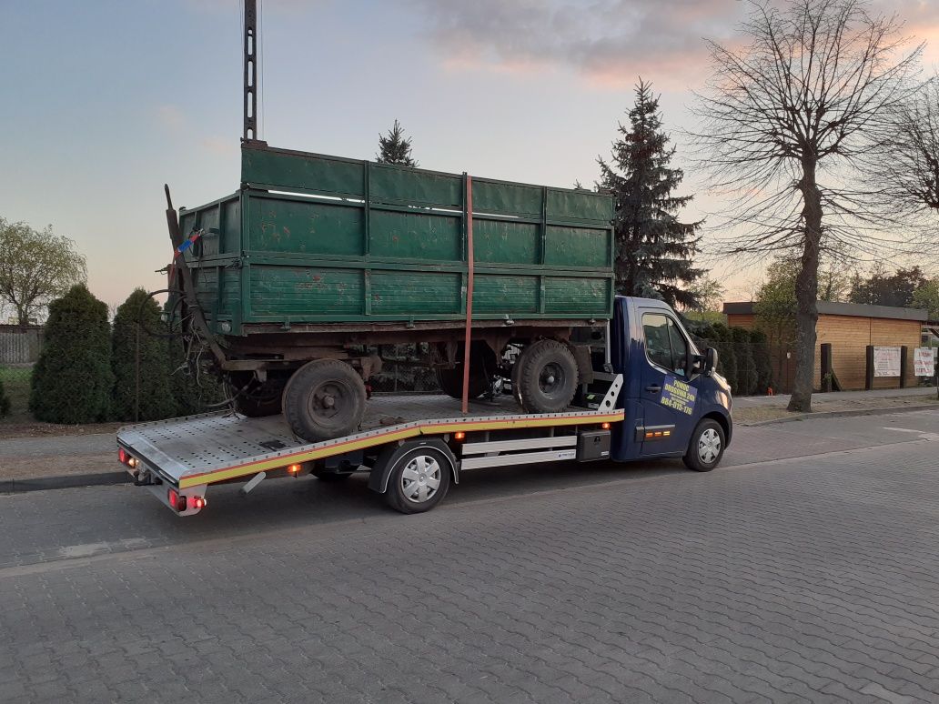 Laweta.Transport maszyn rolniczych,przyczep,towarów Leszno-cały kraj .