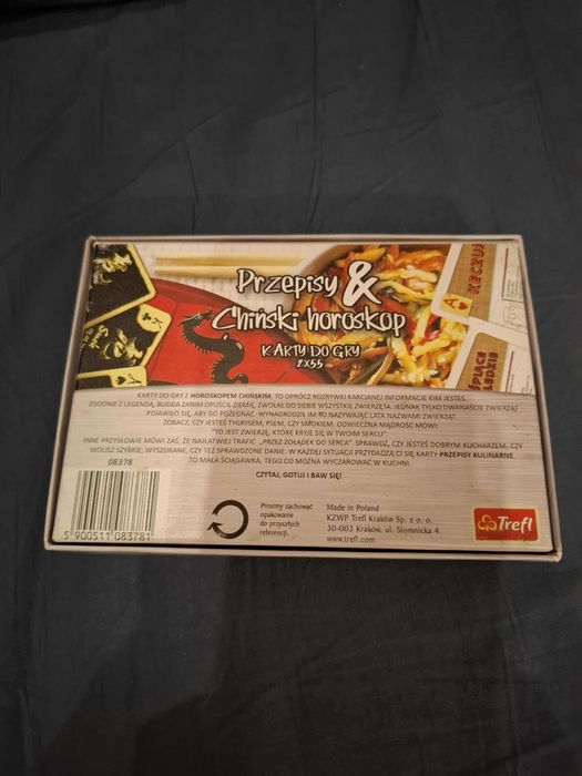 trefl Karty do gry 2x55 Przepisy & Chiński horoskop astrologia zodiak