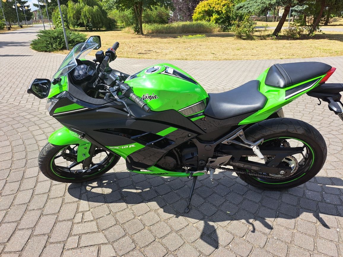 Kawasaki Ninja 300 ABS, 440km przebiegu