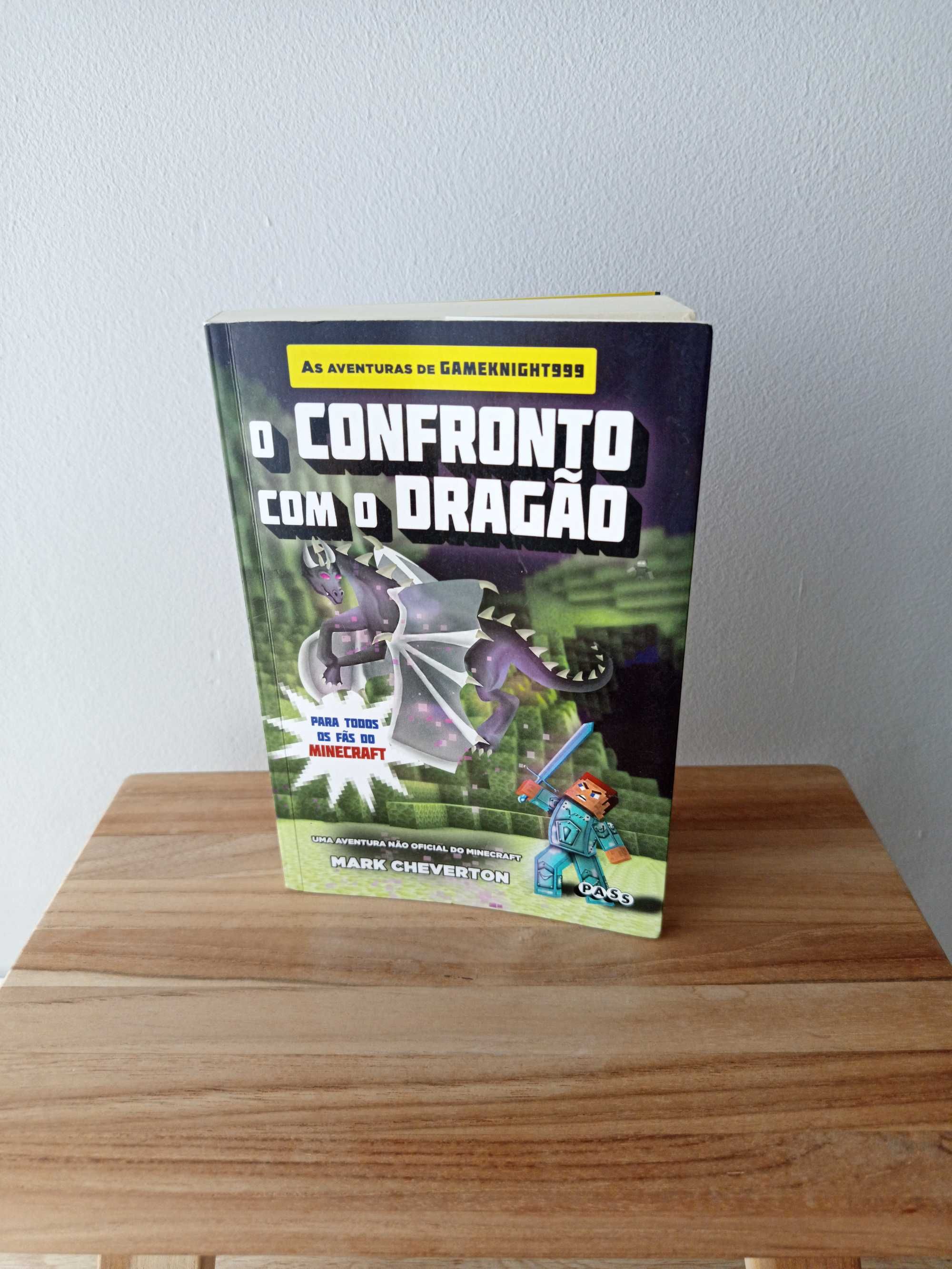 Livro juvenil "O Confronto com o dragão"