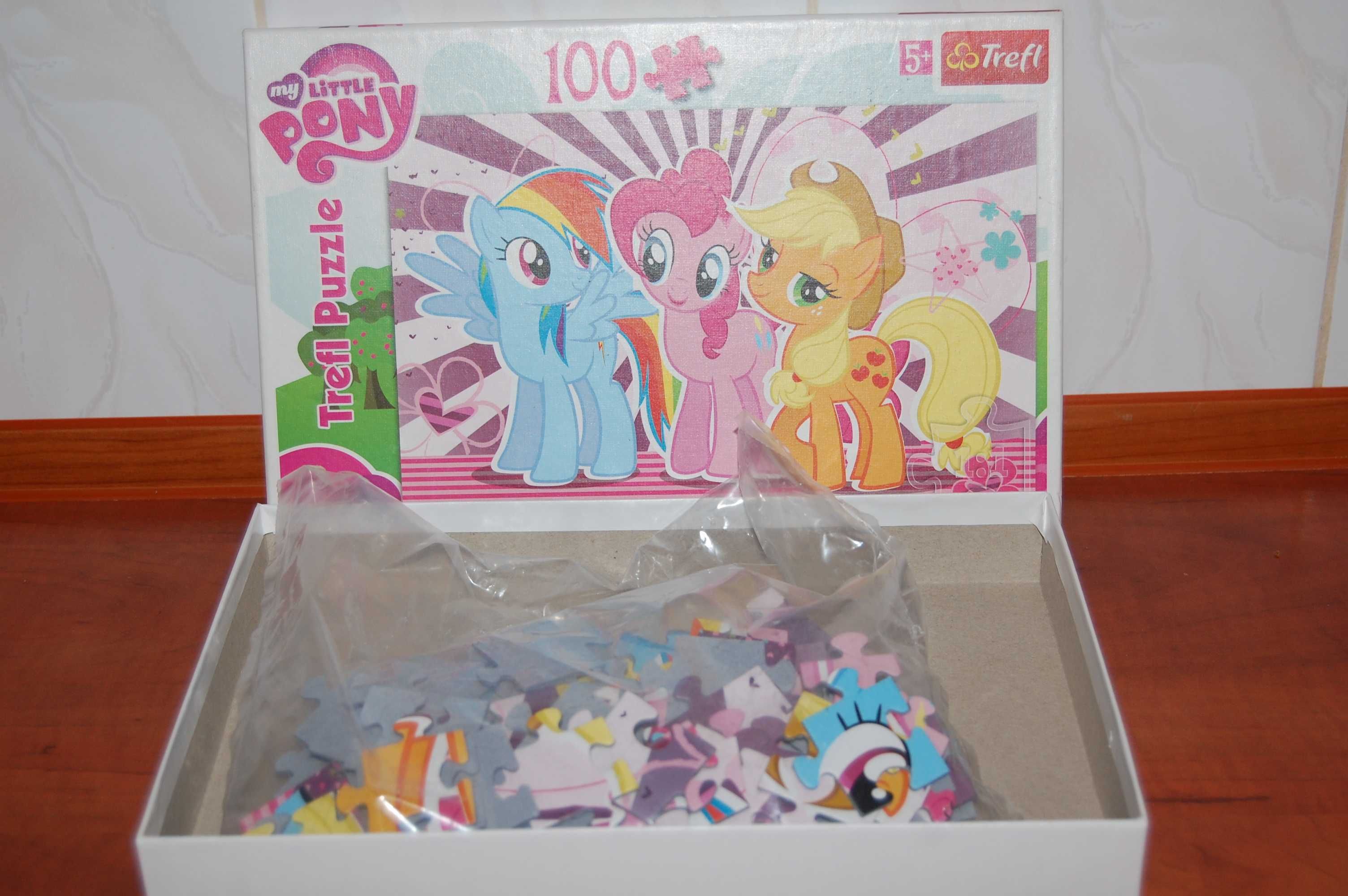 Trzy po trzy - gra i puzzle My Little Pony - NOWE