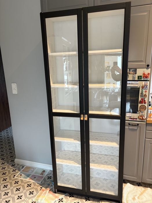 Regał Billy czarno - biały