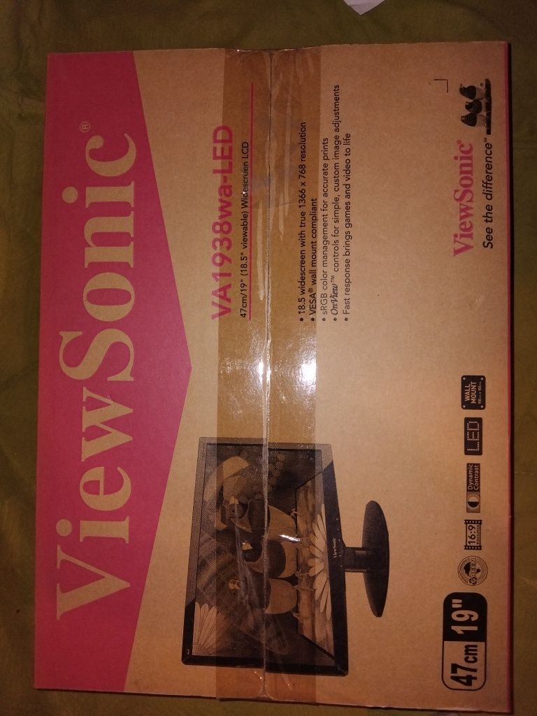 LED Монітор 19 View Sonic VA1938WA