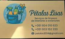Pétalas lisas serviço de limpeza
