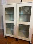 Armario com Portas em Vidro IKEA Brimnes Branco